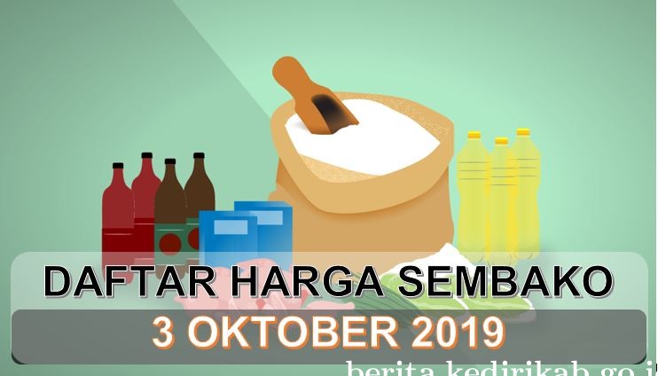Harga Sembako 3 Oktober 2019