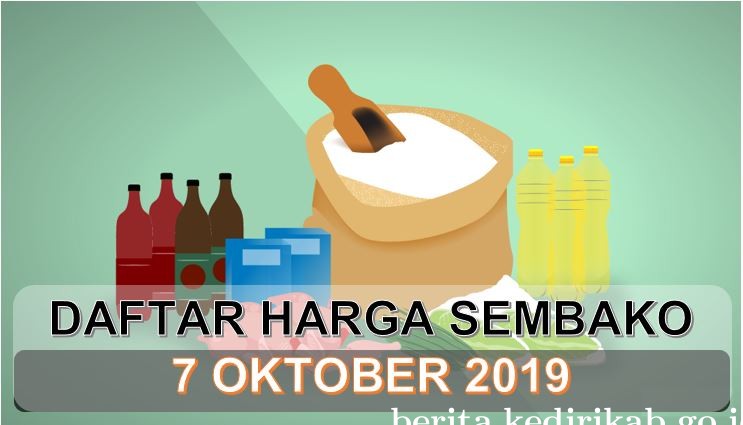 Harga Sembako 7 Oktober 2019