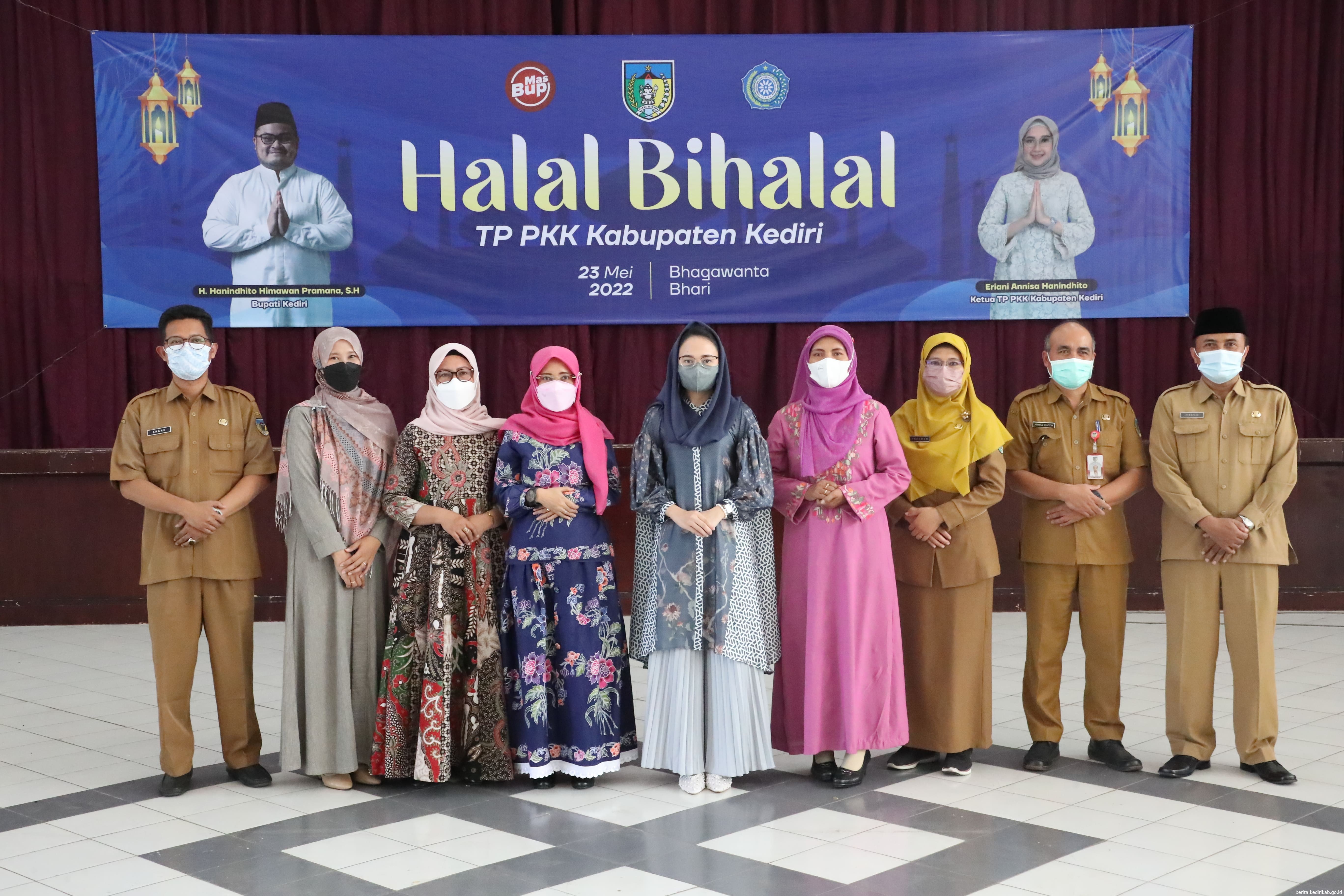 halal-bihalal-tp-pkk-kabupaten-kediri