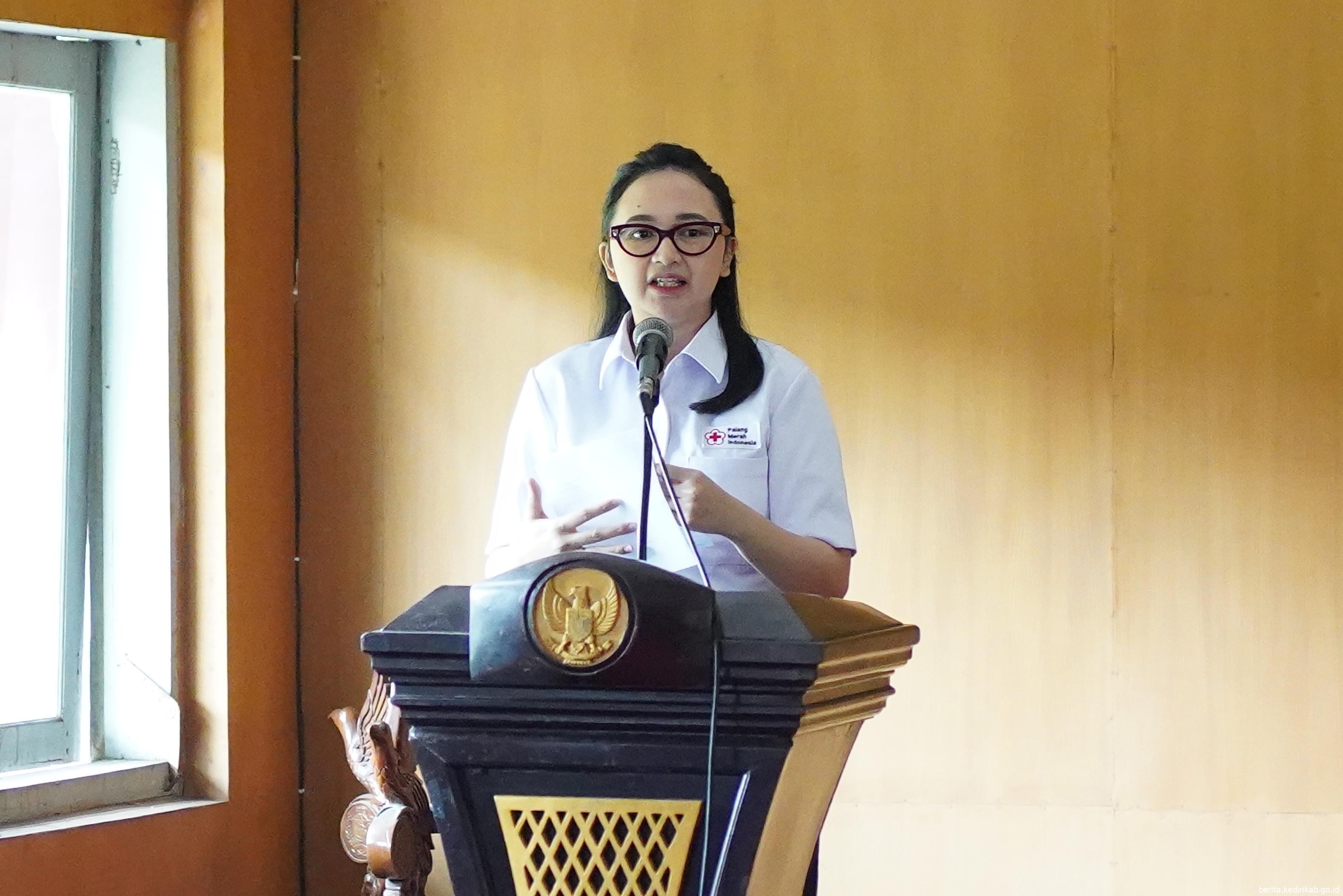 Mbak Cicha Ditunjuk Sebagai Ketua Dewan Kehormatan PMI Kabupaten Kediri 