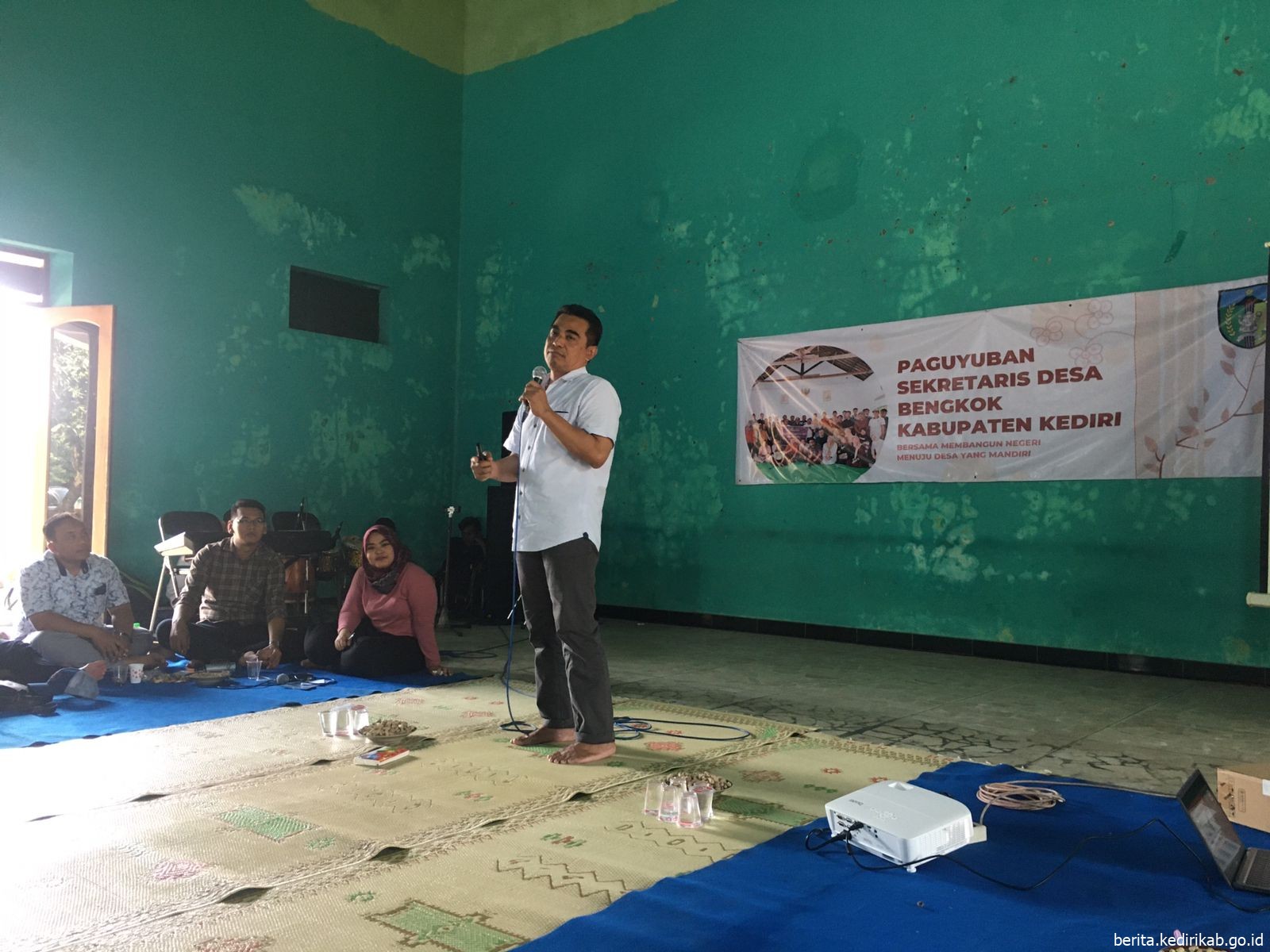 Paguyuban Sekretaris Desa Bengkok Kabupaten Kediri Terus Bersinergi Menggali Wawasan dan Berinformasi