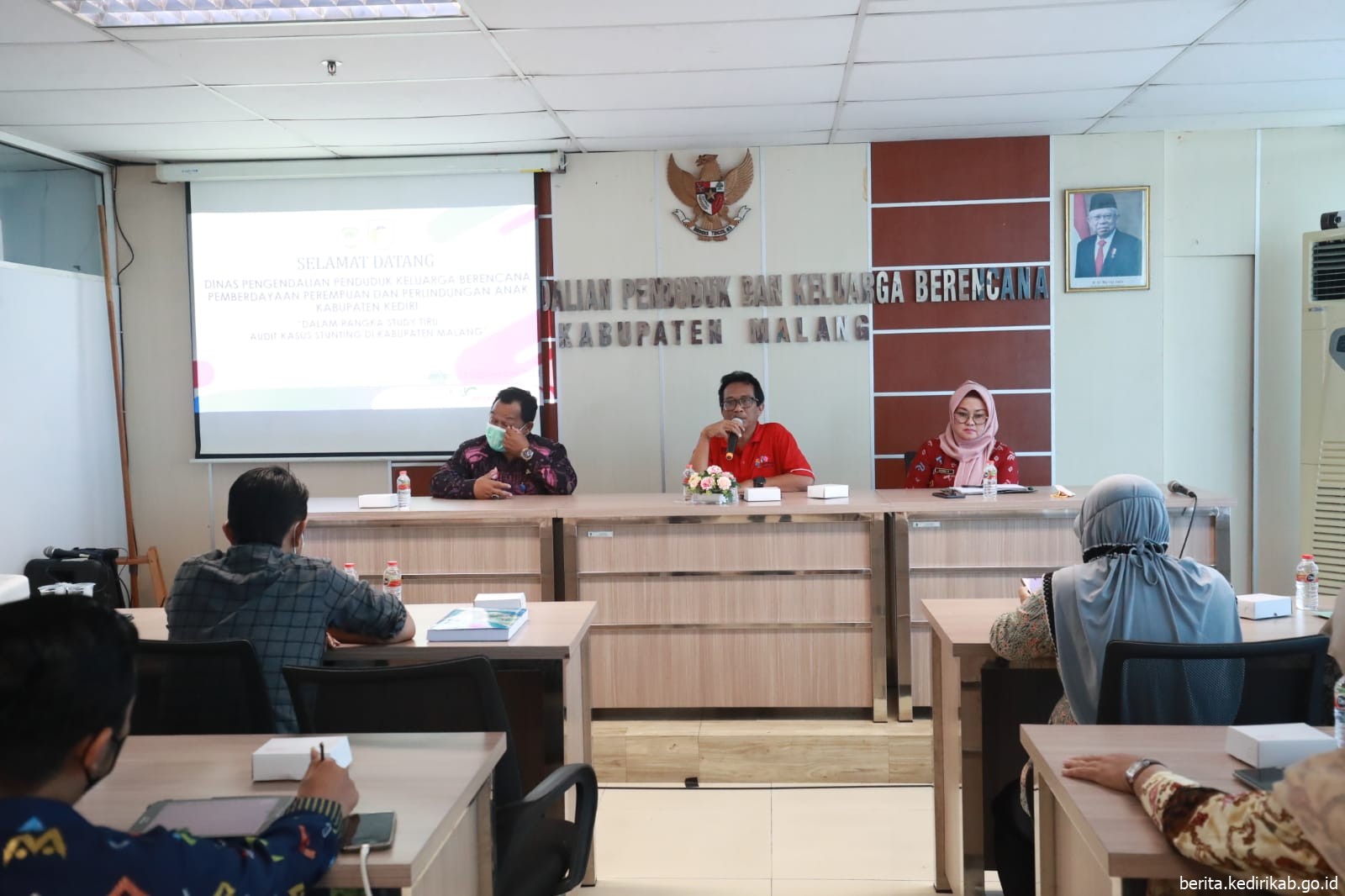 Untuk Capai Target 1 Digit Stunting, DP2KBP3A dan Tim Studi Tiru ke Kabupaten Malang