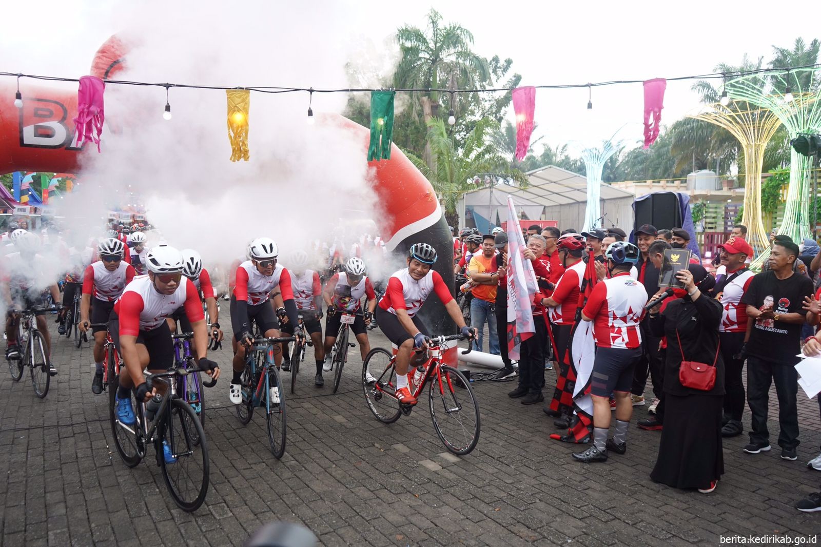Kabupaten Kediri Jadi Tuan Rumah Banteng Fondo Ride