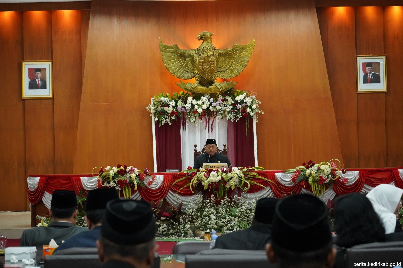 DPRD Kabupaten Kediri Gelar Rapat Paripurna DPRD