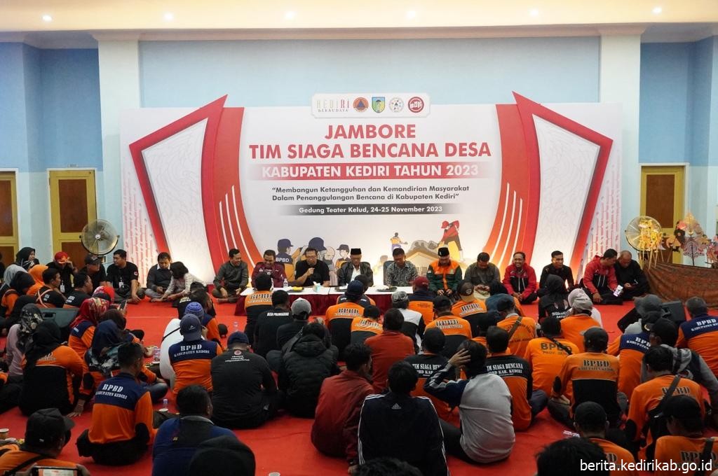 BPBD Kabupaten Kediri Gelar Jambore Tim Siaga Bencana Daerah