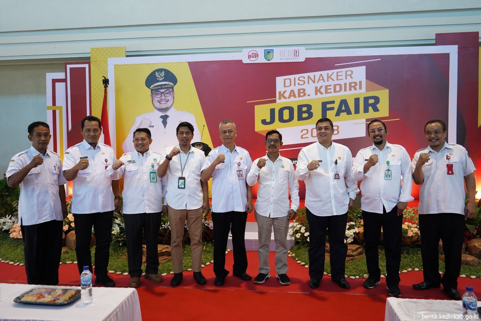 Membuka Akses Bagi Calon Pencari Kerja, Pemerintah Kabupaten Kediri Gelar Kegiatan Job Fair 2023