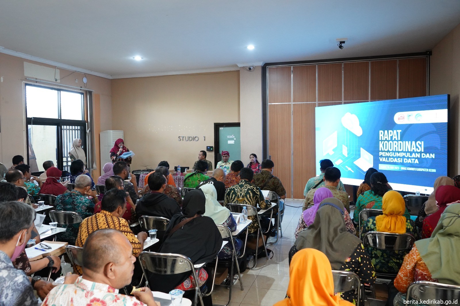 Rapat Koordinasi Wujudkan Satu Data Kabupaten Kediri