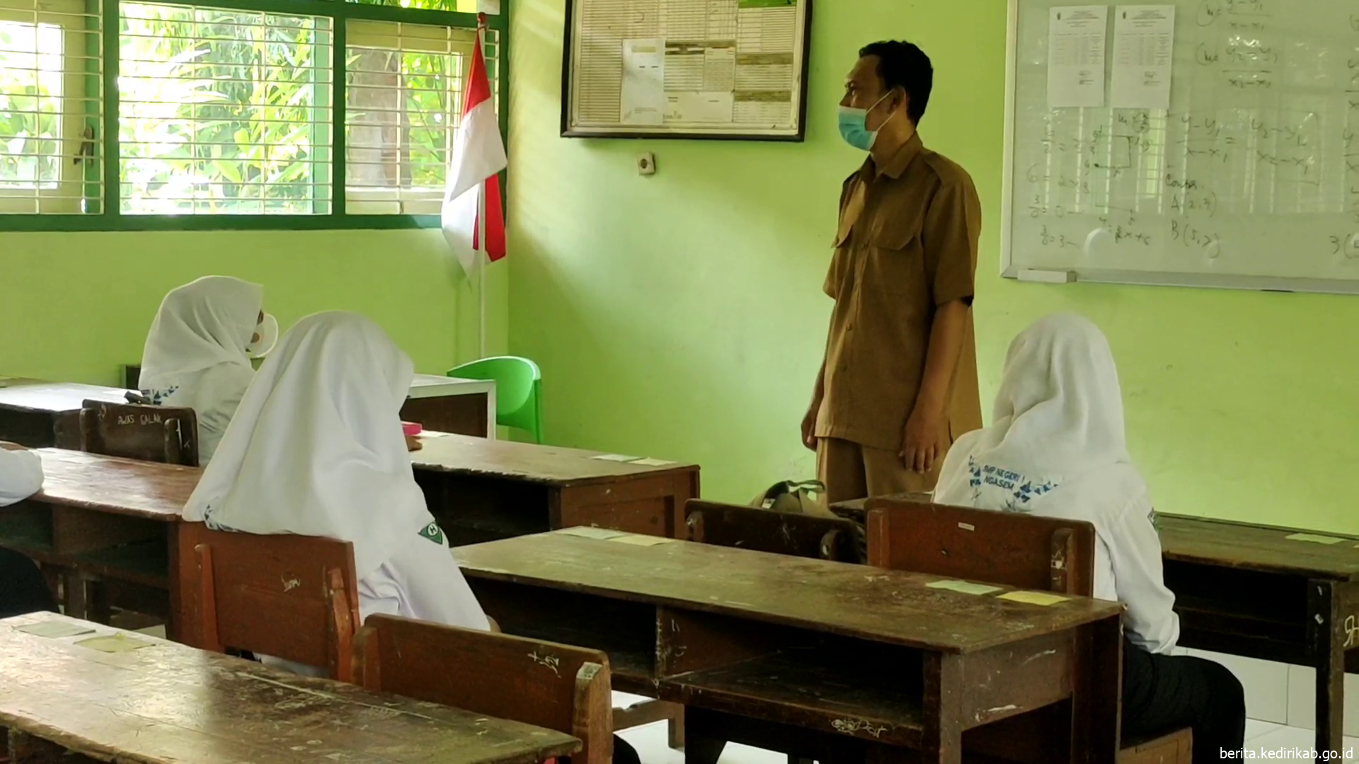 PTMT Hari Pertama Jenjang SMP di Kabupaten Kediri