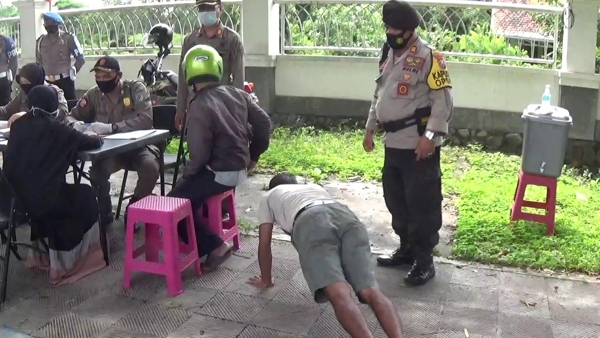 Operasi Yustisi Terus Digencarkan Oleh Petugas Gabungan Polri, TNI dan Satpol PP